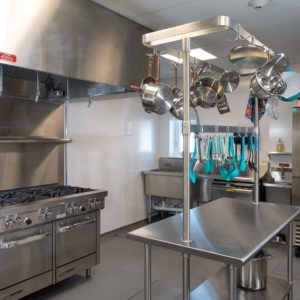 photo of industrial kitchen