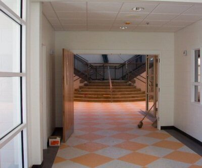interior photo of bucksport middle school