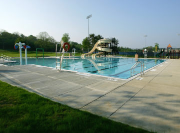 exterior photo of beth pancoe municipal aquatic center pool