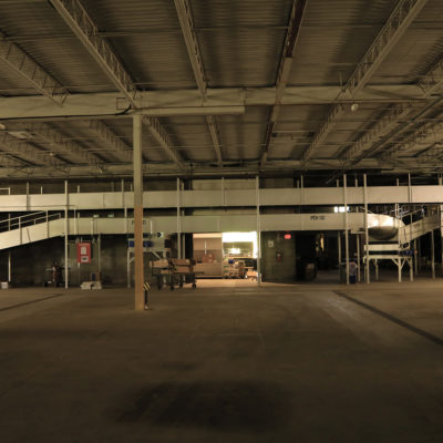 interior photo of ups building