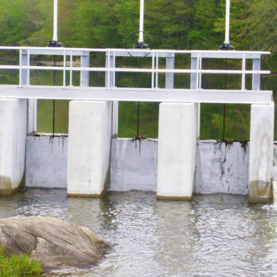 photo of lake anasugunticook dam replacement