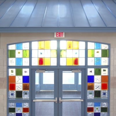 interior photo of lincolnville central school building