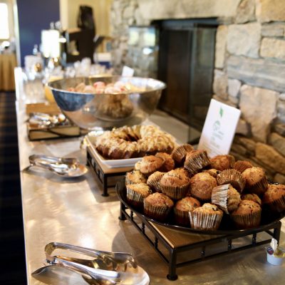 photo of breakfast pastries on breakfast table